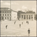 Fotokarte, MNCHEN 1938
                                    Kniglicher Platz, Leute - 7,00 EUR