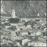 MITTENWALD Panorama, 1935 gel.
                                  WINTEROLYMPIA 36 - 5,00 EUR