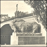HALLE (Saale) An der
                              Giebichenstein-Brcke, 1936 gelaufen -
                              15,00 EUR