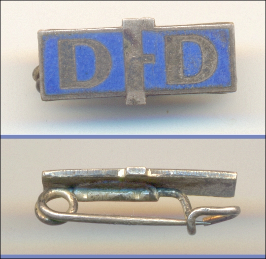 DFD-MINIATUR: kleines altes Abzeichen, Anstecknadel, Pin (DDR) - 18,00 Eur