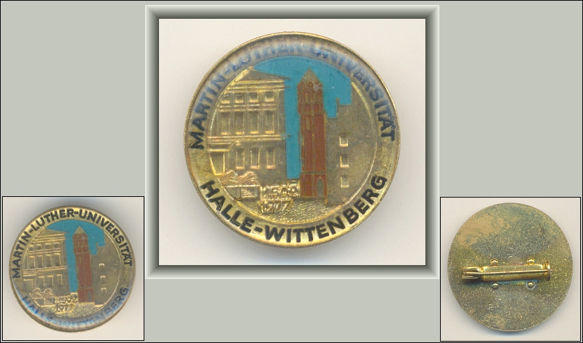 Abzeichen: Martin-Luther-Universitt Halle-Wittenberg 1502-1977 - 22,00 Eur