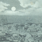 BONN: Panorama bei Mondschein;
                                  1898 gelaufen - 15,00 EUR