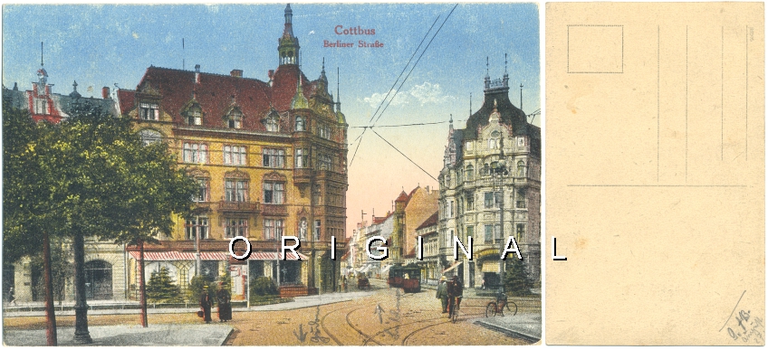 COTTBUS: Berliner Str. 1927 - 14,00 Eur