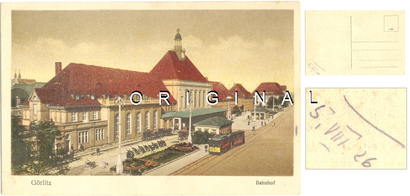 GÖRLITZ: Bahnhof; 1926 - 14,00 Eur
