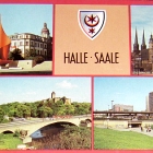 HALLE/Saale (S.-A.) 4 Abb.; 1987
                              gelaufen - 2,00 EUR