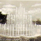Fotokarte: CHEMNITZ - Leuchtspringbrunnen am Schlossteich; 1952 - 3,00 EUR