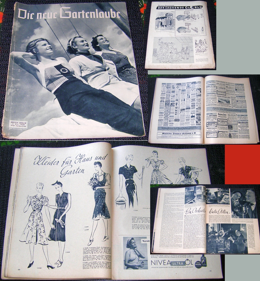 Zeitschrift, Heft: Mai 1939 DIE NEUE GARTENLAUBE - 17,00 Eur