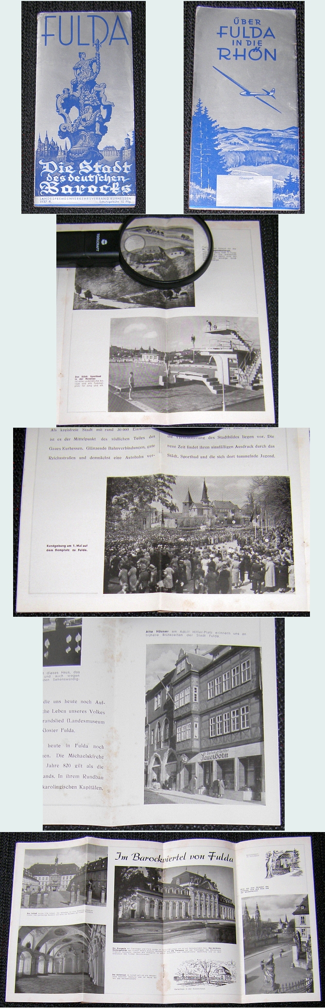 Faltheft: FULDA 1937 vom Landesfremdenverkehrsverband Kurhessen - 6,00 Eur