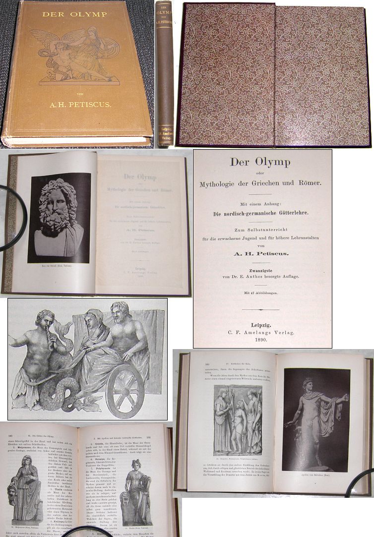 Der Olymp oder Mythologie der Griechen und der Rmer, A. H. Petiscus 1890 - 35 EUR